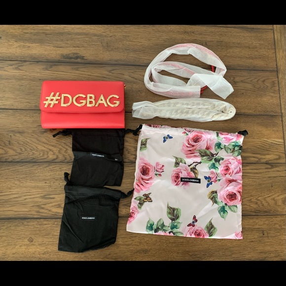 DOLCE & GABANNA Shoulder Leather Bag with Strap - Picture 10 of 12